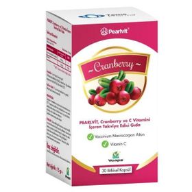 Pearlvit Cranberry 30 Kapsül