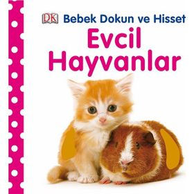 Pearson Çocuk Kitapları Evcil Hayvanlar Bebek Dokun Hisset