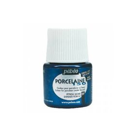 Pebeo 024 Shimmer Petrolleum 45 ml Porselen Boyası