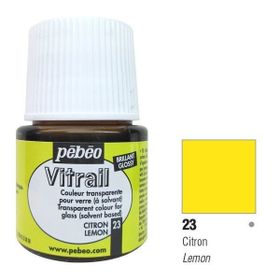 Pebeo 050 Lemon 45 ml Cam Boyası