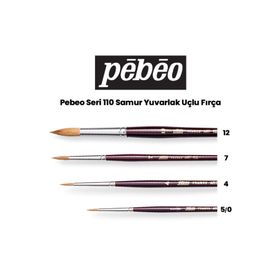 Pebeo 110 Seri Samur Sulu Boya Fırçası