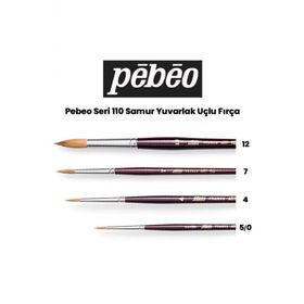 Pebeo 110 Seri Samur Sulu Boya Fırçası