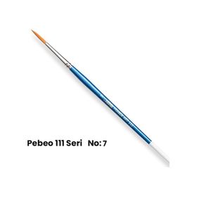 Pebeo 111 Altın Sentetik Kıl No 7 Yuvarlak Fırça