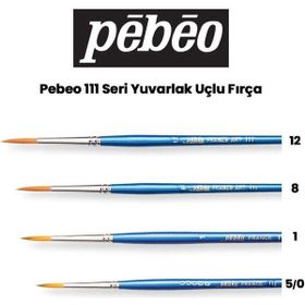 Pebeo 111 Seri Yuvarlak Uçlu Fırça