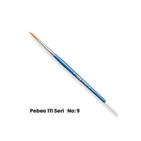 Pebeo 111/9 Golden Sentetik Mavi Saplı Sulu Boya Fırça