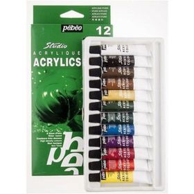 Pebeo 12x12 ml Akrilik Boya