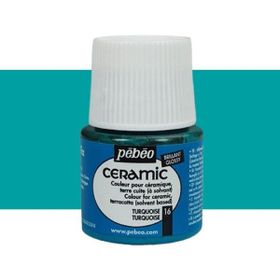 Pebeo 16 Turquoise 45 ml Seramik Boyası