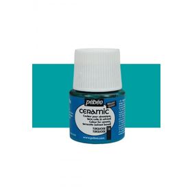 Pebeo 16 Turquoise 45 ml Seramik Boyası