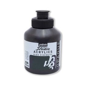Pebeo 171 Mars Black 500 ml Akrilik Boya