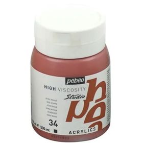 Pebeo 171 Red Ochre 500 ml Akrilik Boya