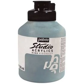Pebeo 172 İridescent Silver 500 ml Akrilik Boya
