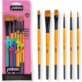 Pebeo 20 6'lı Fırça Seti