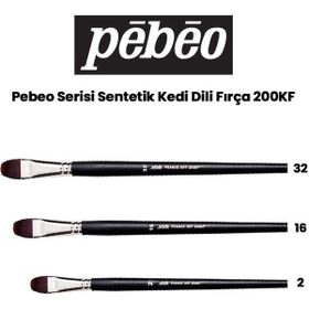 Pebeo 200KF Seri Sentetik Kedi Dili Fırça