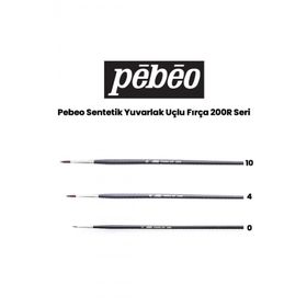 Pebeo 200R Seri Sentetik Yuvarlak Uçlu Fırça