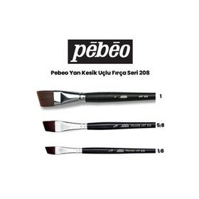 Pebeo 208 Seri Yan Kesik Uçlu Fırça