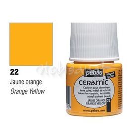 Pebeo 22 Orange Yellow 45 ml Seramik Boyası