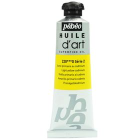 Pebeo 220 Light Yellow Cadmium 37 ml Huıle Dart Yağlı Boya