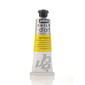 Pebeo 220 Light Yellow Cadmium 37 ml Huıle Dart Yağlı Boya