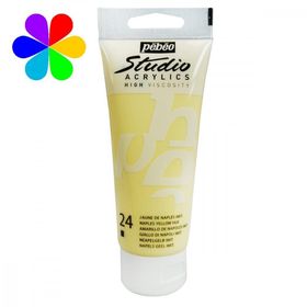 Pebeo -24 Studio 100 ml Naples Yellow Boya