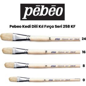 Pebeo 258KF Seri Kedi Dili Fırça