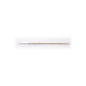 Pebeo 258R Beyaz Bristle Kıl No 14 Yuvarlak Fırça