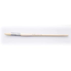 Pebeo 258R Beyaz Bristle Kıl No 18 Yuvarlak Fırça