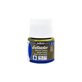 Pebeo 295 72 Bronze Moire Setacolor Opaque 45 ml Kumaş Boyası