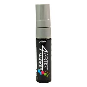 Pebeo 4 Artist Oil Marker 15 mm Kesik Uç Silver Yağlı Boya Kalemi