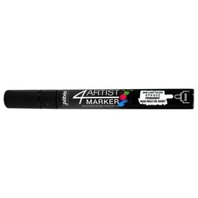 Pebeo 4 Artist Oil Marker 4 mm Yuvarlak Uç Black Yağlı Boya Kalemi