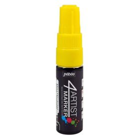 Pebeo 4 Artist Oil Marker 8 mm Kesik Uç Yellow Yağlı Boya Kalemi