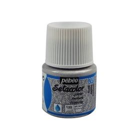 Pebeo 45 ml N:209 Silver Setacolor Glitter Kumaş Boyası