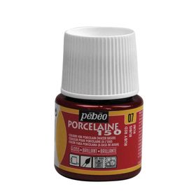 Pebeo 45 ml Ruby Red Porselen Boyası