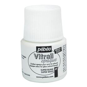 Pebeo 49 Beyaz 45 ml Vitrail Opak Cam Boyası