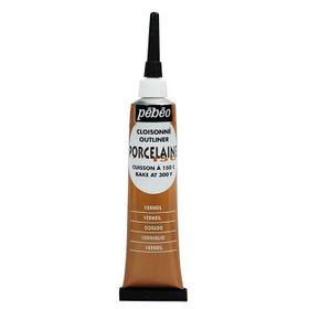 Pebeo 5244 20 ml Vermeil Gold N.8 Porselen Kontürü