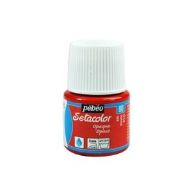 Pebeo 5559118 45 ml N:80 Red Setacolor Opak Kumaş Boyası