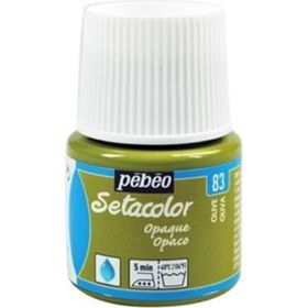 Pebeo 5559121 45 ml N:83 Olive Setacolor Opak Kumaş Boyası