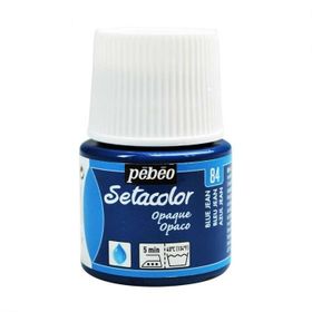 Pebeo 5559266 45 ml N:84 Blue Jean Setacolor Opak Kumaş Boyası