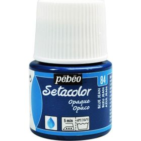 Pebeo 5559266 45 ml N:84 Blue Jean Setacolor Opak Kumaş Boyası