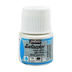 Pebeo 5576809 45 ml N:319 Antique White Setacolor Suede Effect Kumaş Boyası