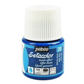 Pebeo 5576819 45 ml N:310 Royal Blue Setacolor Suede Effect Kumaş Boyası