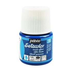 Pebeo 5576819 45 ml N:310 Royal Blue Setacolor Suede Effect Kumaş Boyası