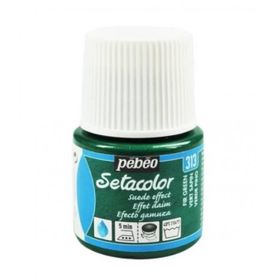 Pebeo 5576822 45 ml N:313 Fir Green Setacolor Suede Effect Kumaş Boyası