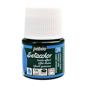 Pebeo 5576823 45 ml N:314 Petroleum Green Setacolor Suede Effect Kumaş Boyası