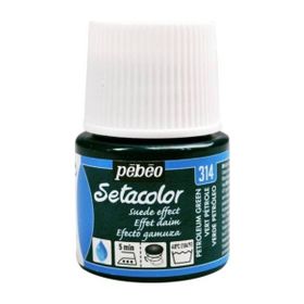 Pebeo 5576823 45 ml N:314 Petroleum Green Setacolor Suede Effect Kumaş Boyası