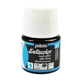 Pebeo 5576828 45 ml N:320 Anthracite Setacolor Suede Effect Kumaş Boyası