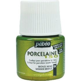 Pebeo 5576839 45 ml N:104 Shimmer Bronze Porselen Boyası