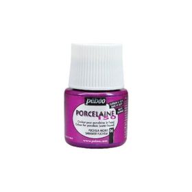 Pebeo 5576844 45 ml Shimmer Fuchsia 106 150 Porselen Boyası