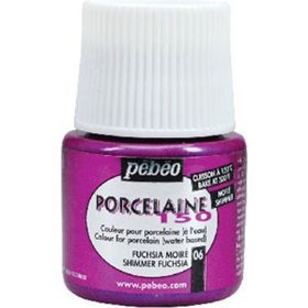 Pebeo 5576844 45 ml Shimmer Fuchsia 106 150 Porselen Boyası