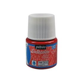 Pebeo 5586414 45 ml N.203 Ruby Setacolor Glitter Kumaş Boyası