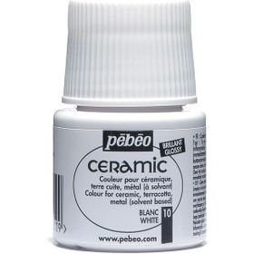 Pebeo 5644678 N:10 White 45 ml Seramik Boyası
